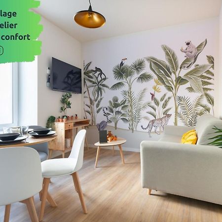 Thym * Cosy * Fibre * Confort La Destrousse Exterior foto